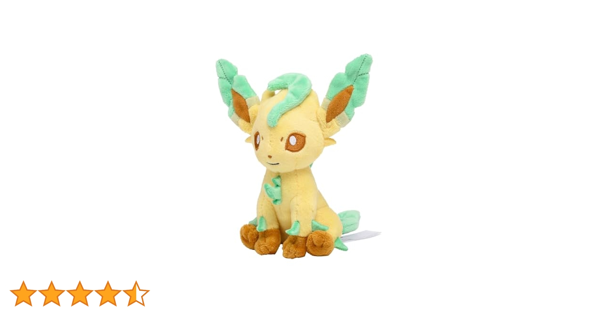 【新品】ポケモンセンター　ぬいぐるみ すやすやリーフィア★ ポケモン - すやすやリーフィア ぬいぐるみ ポケモンセンター